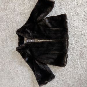 Faux fur jackey